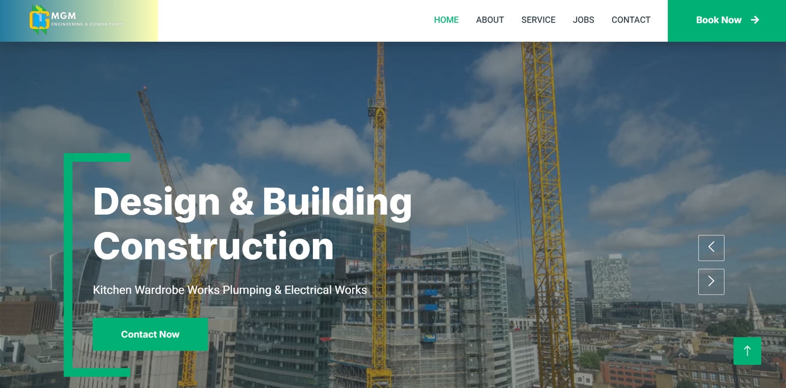 MGM Consulting Website by Kims Softwares